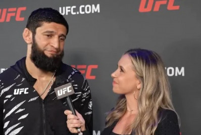 Após quebrar a mandíbula de rival no UFC 308, Chimaev responde: 'É o meu trabalho'