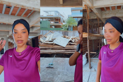 Ludmilla mostra andamento da obra de nova mansão no Rio: 'Vai ficar um palácio'