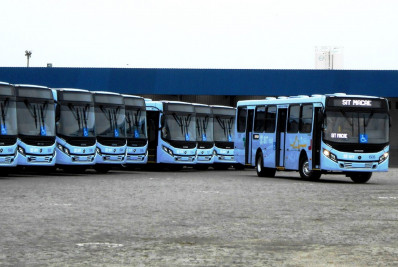 Furto na madrugada: Peças de 31 ônibus são levadas de garagem em Macaé