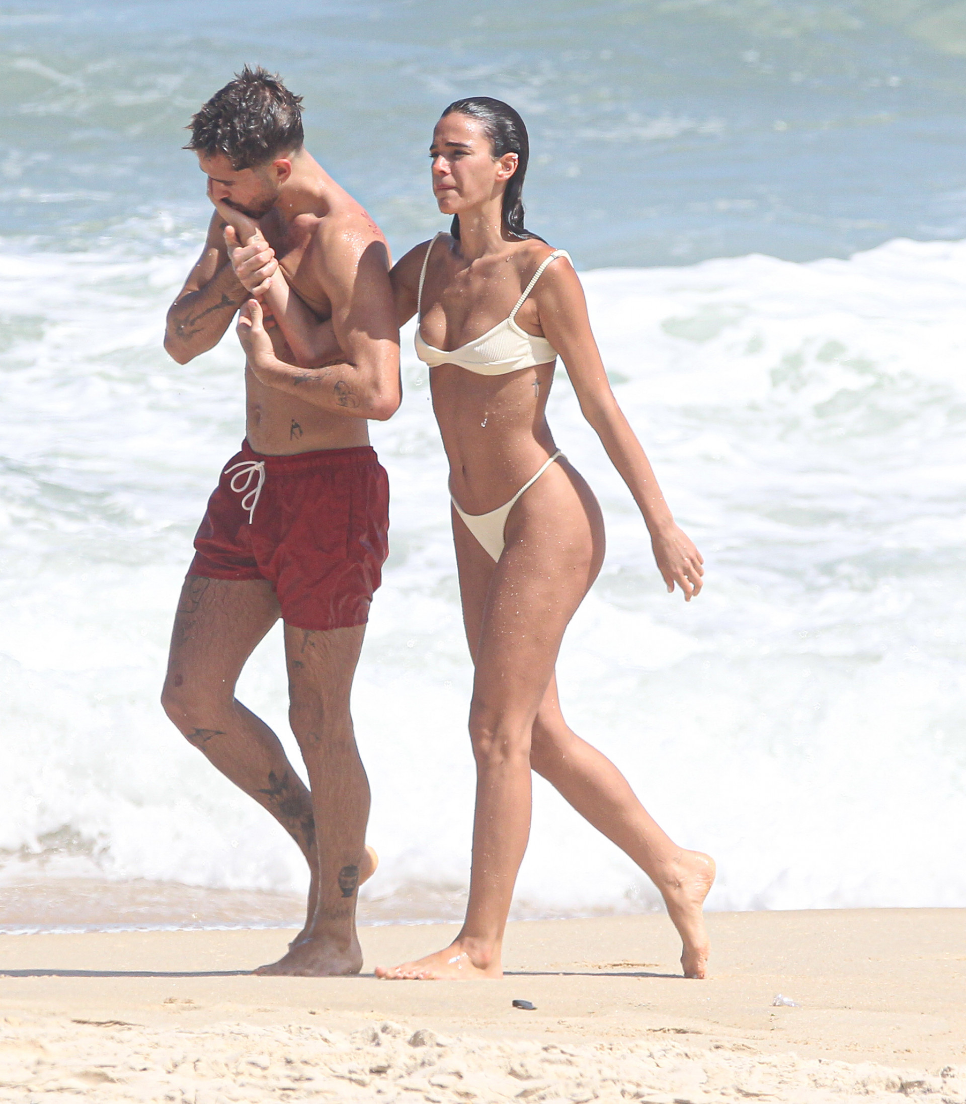 Jo&atilde;o Guilherme e Bruna Marquezine - Delson Silva/Agnews