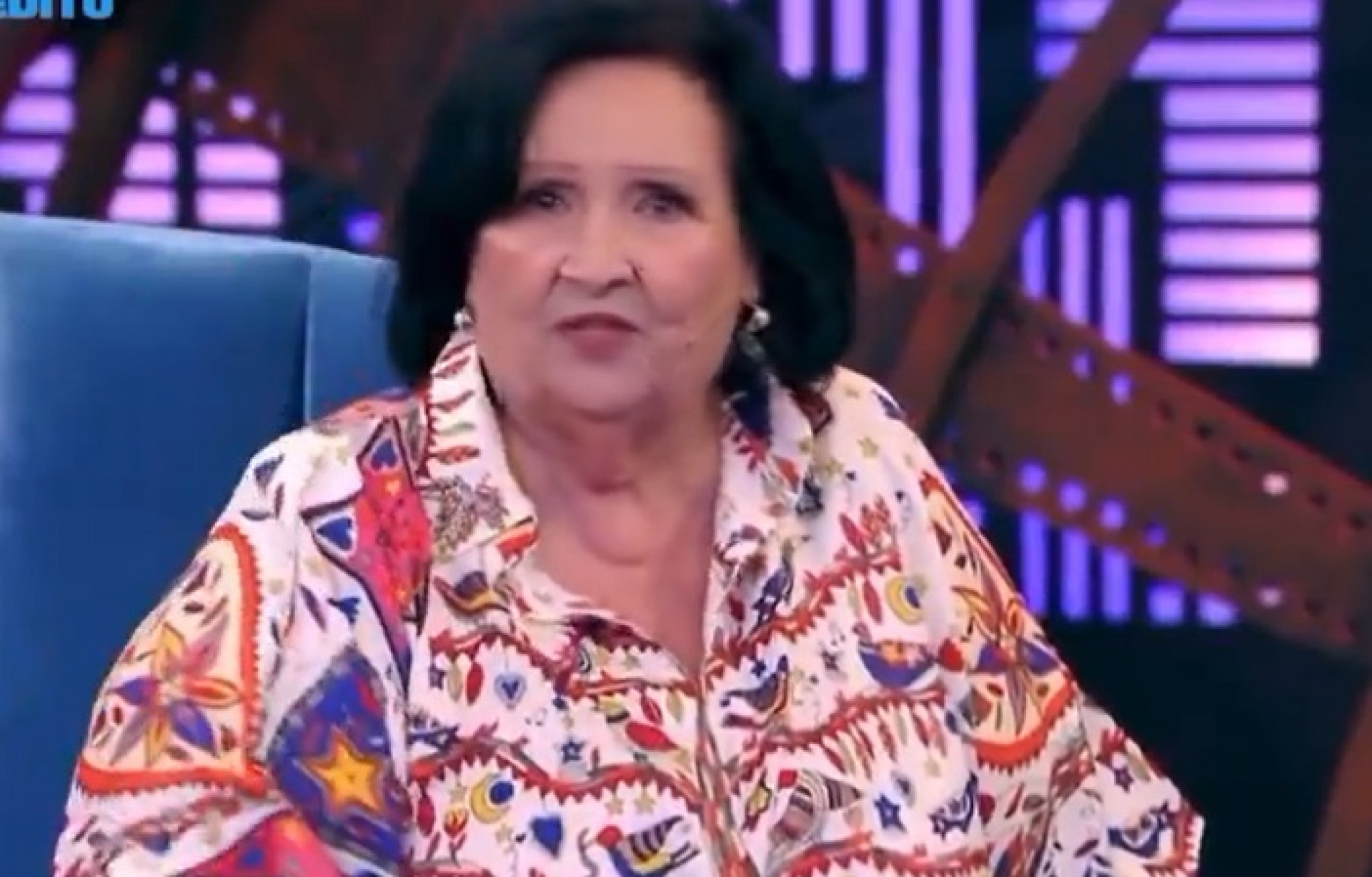 Dona Déa durante o 'Lady Night' - Reprodução de vídeo