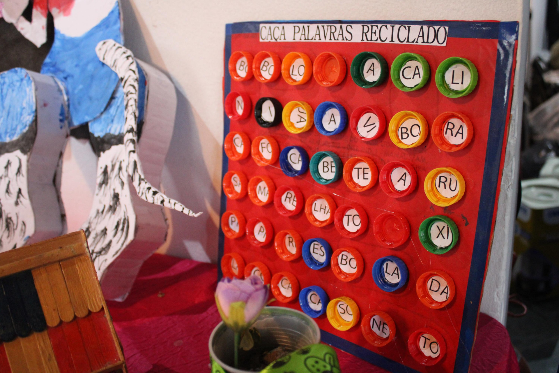 Exposi&ccedil;&atilde;o "Minha arte com o seu descarte"  - Ascom 