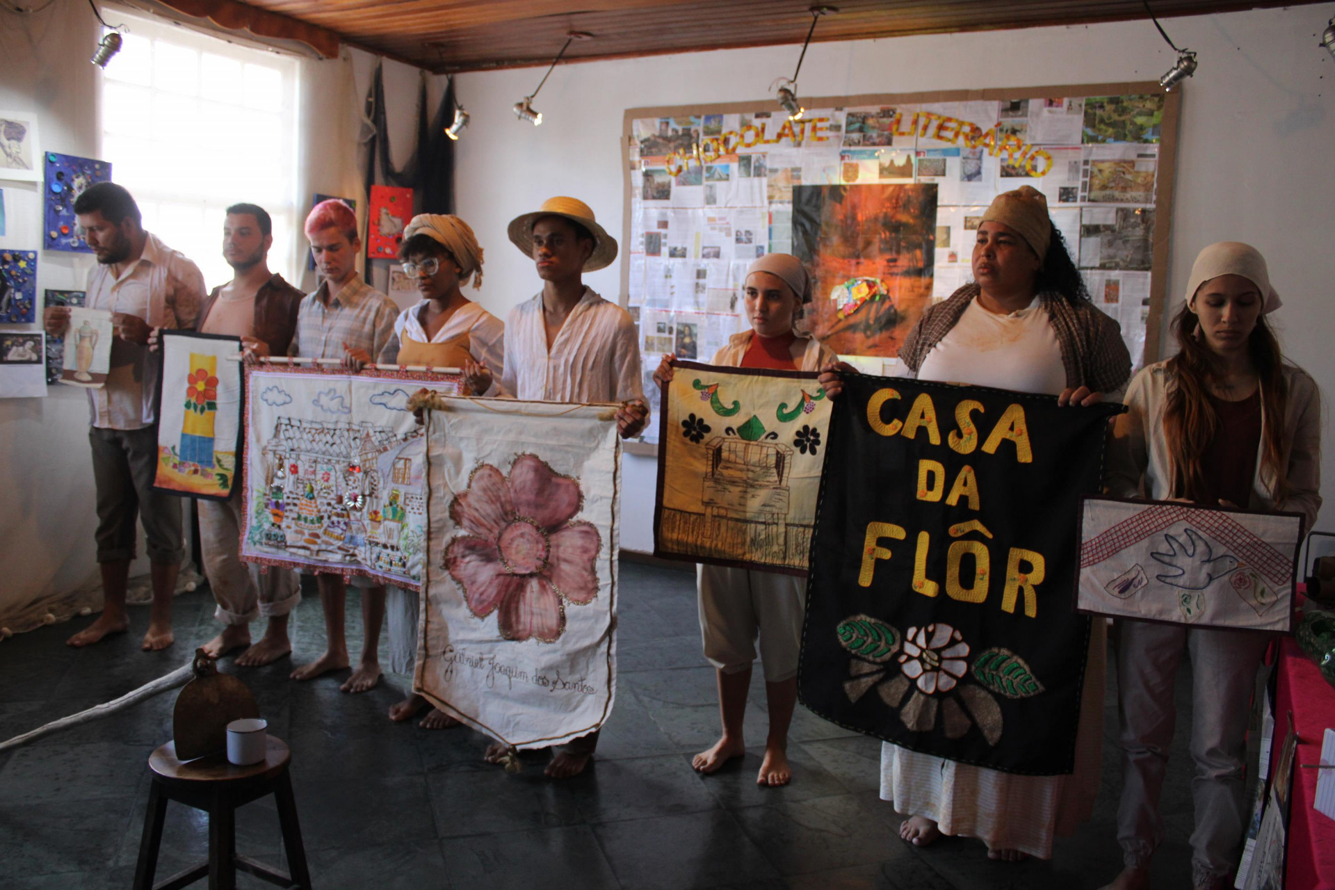 Exposi&ccedil;&atilde;o "Minha arte com o seu descarte"  - Ascom 