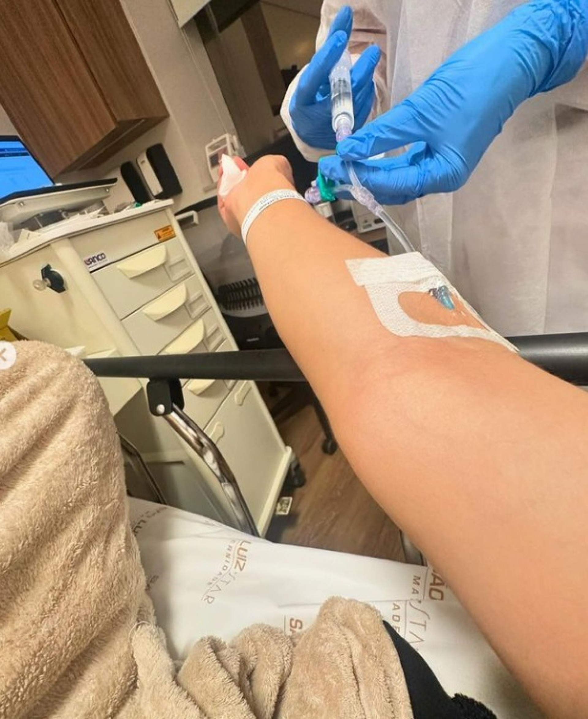 Internada, Lucilene Caetano pede orações  - Reprodução do Instagram