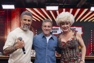 'Domingão' recebe Marcos Mion e Nany People no encerramento da 'Batalha do Lip Sync'