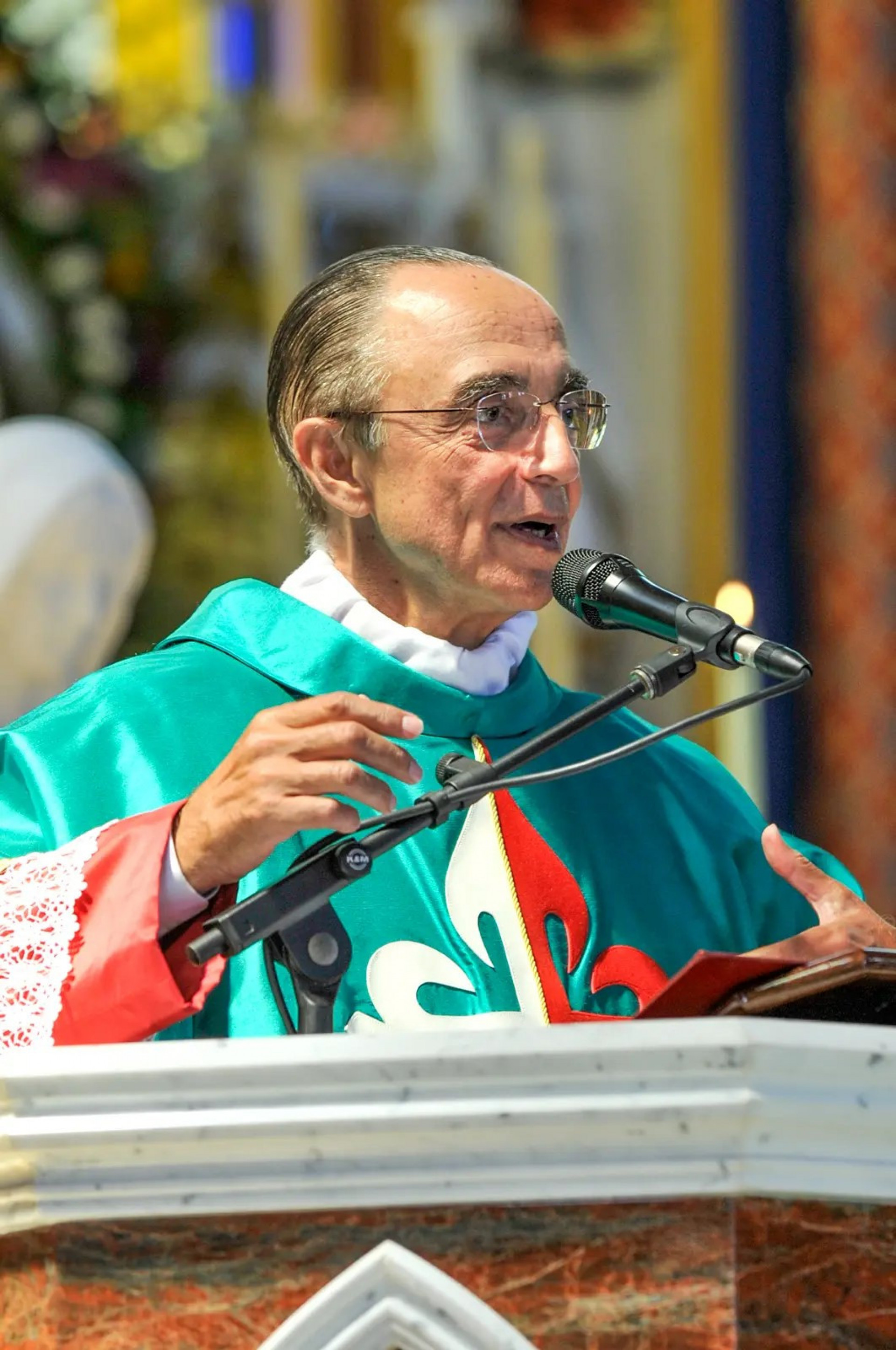 Monsenhor João Scognamiglio Clá Dias faleceu na madrugada desta sexta-feira (1º) - Reprodução 