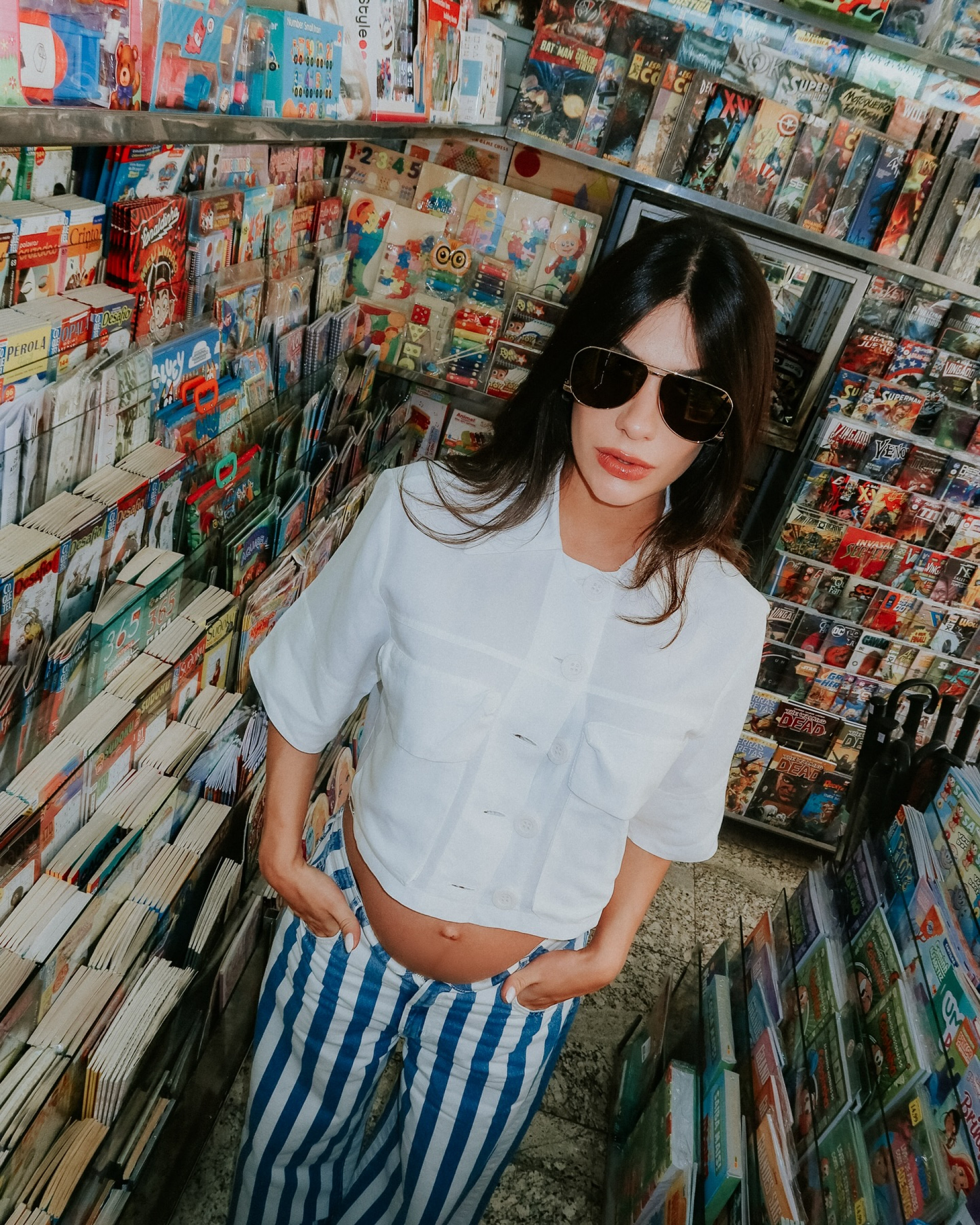 Jade Magalhães exibe barriga em ensaio de fotos
 - Reprodução / Instagram 