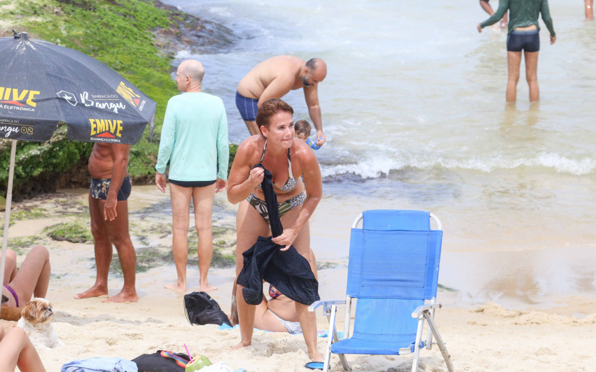 Andréa Veiga renovou o bronzeado