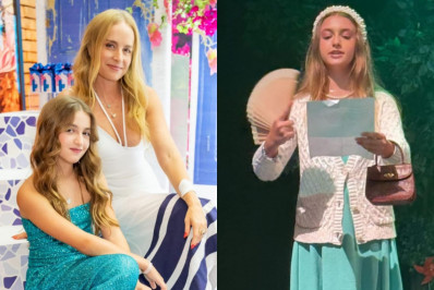 Angélica assiste apresentação da filha no teatro: 'Que orgulho'