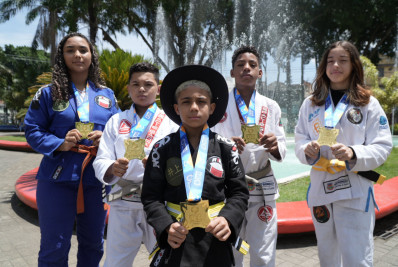 Atletas gonçalenses brilham em campeonato europeu de Jiu-Jítsu