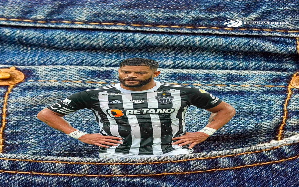 O Flamengo conseguiu neutralizar Hulk, do Atlético-MG