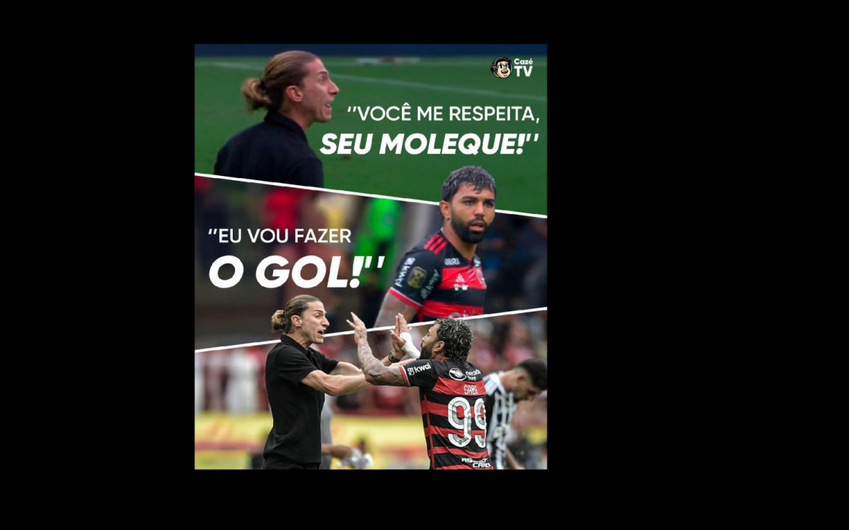 Discussão entre Gabigol e Filipe Luís foi lembrada