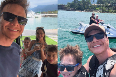 Thais Fersoza e Michel Teló curtem fim de semana em família