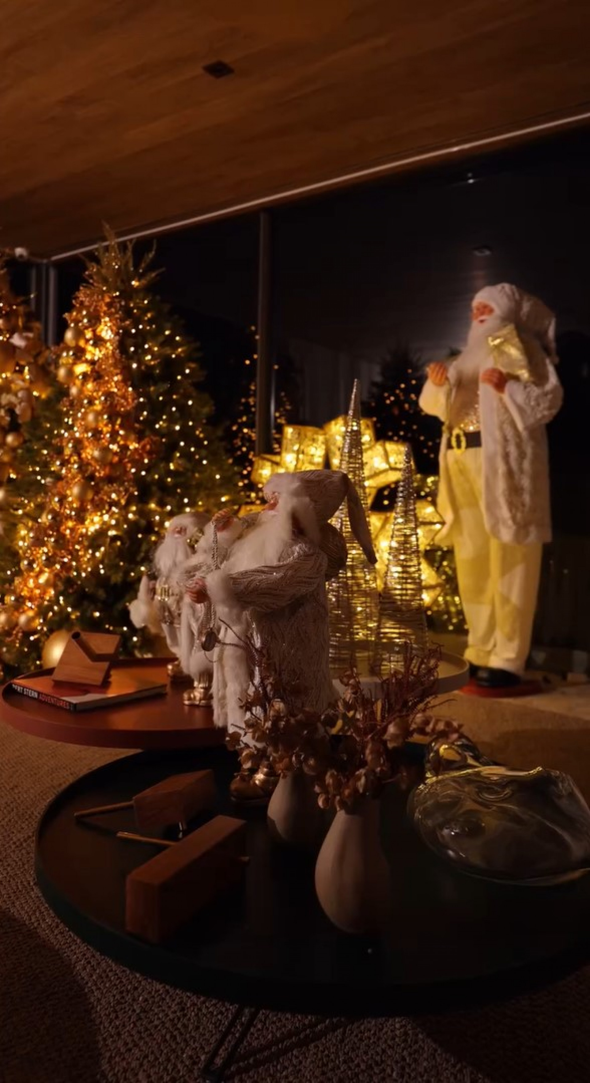 Ana Paula Siebert mostra decoração luxuosa de Natal na fazenda da família - Reprodução / Instagram