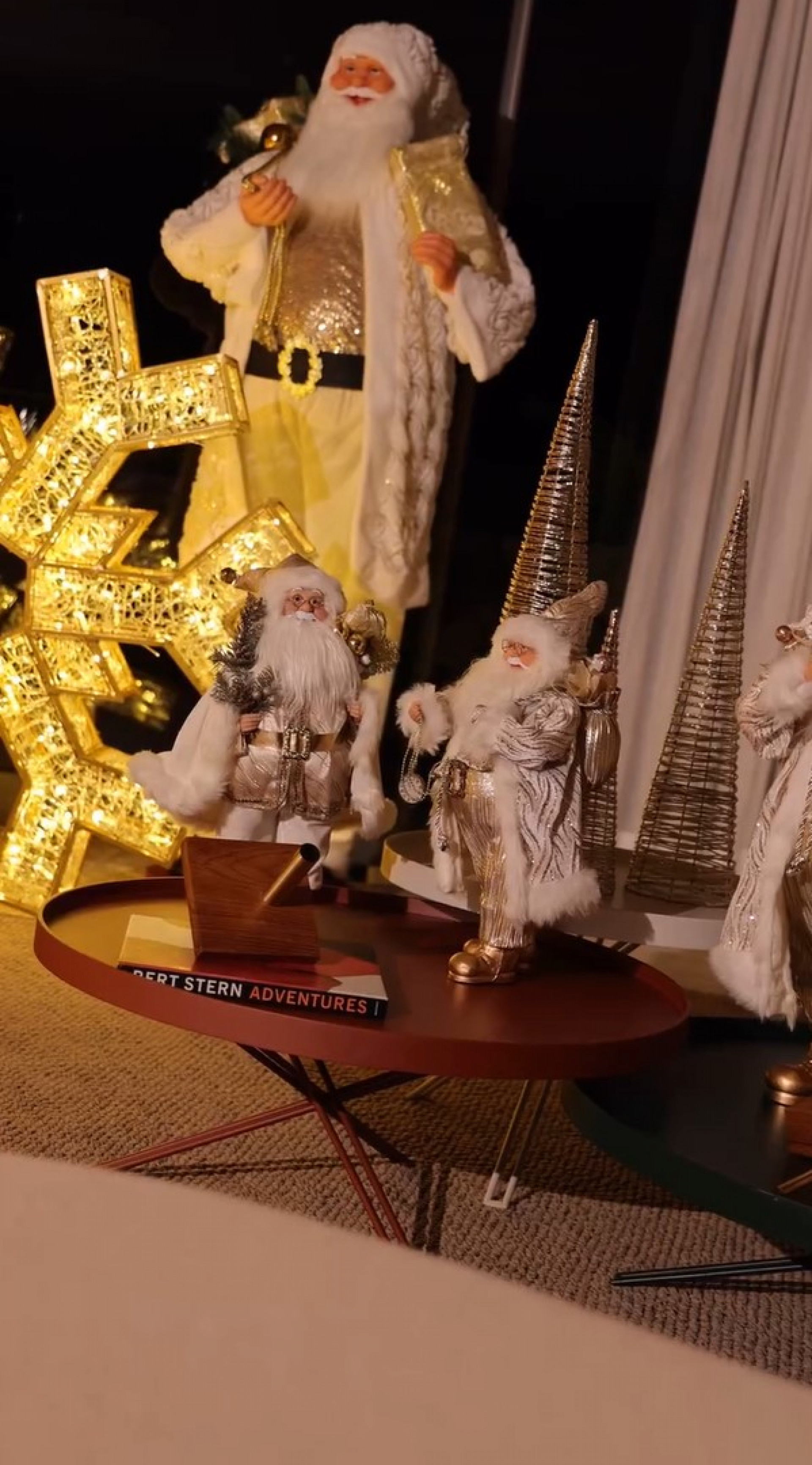 Ana Paula Siebert mostra decoração luxuosa de Natal na fazenda da família - Reprodução / Instagram