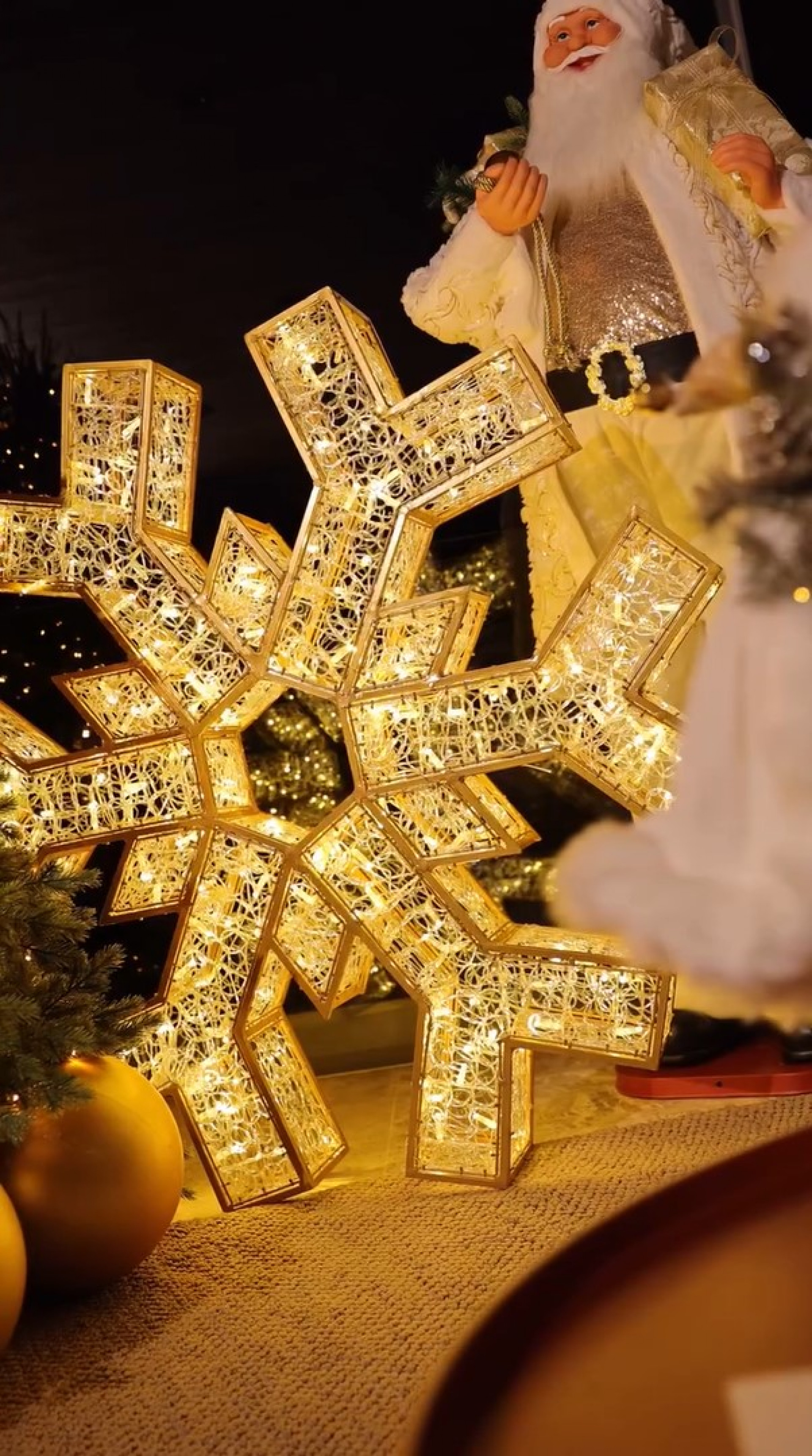 Ana Paula Siebert mostra decoração luxuosa de Natal na fazenda da família - Reprodução / Instagram