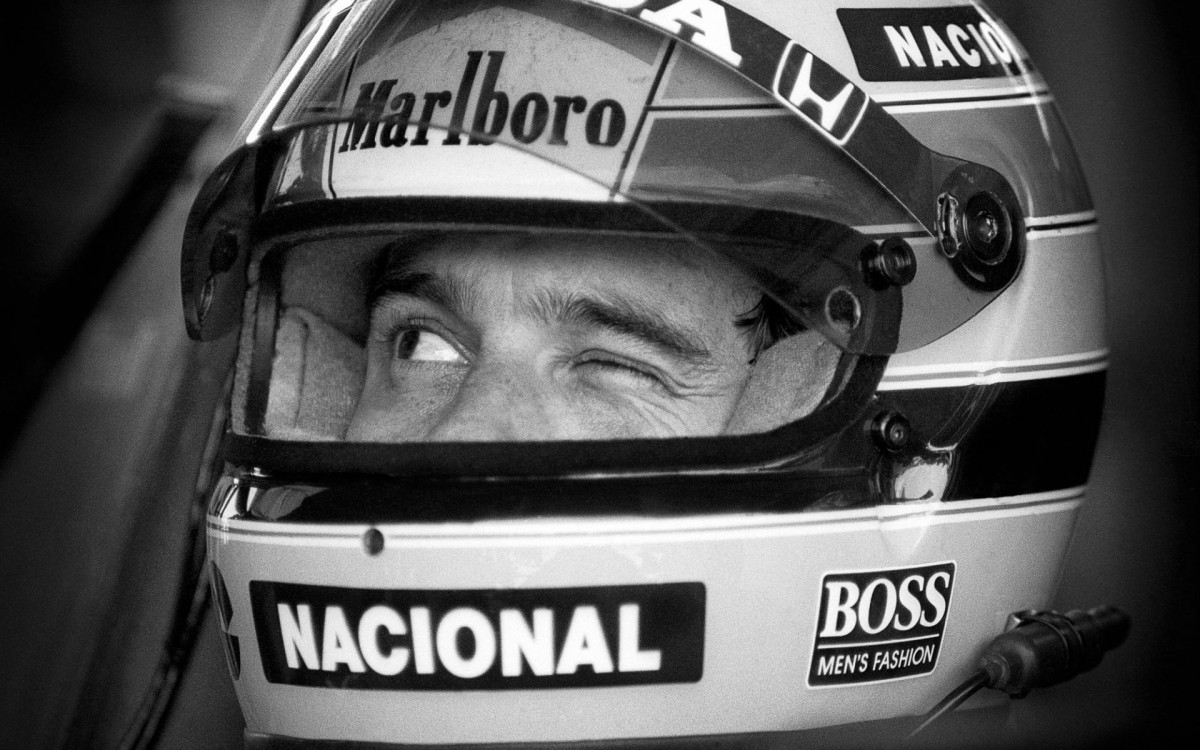 Ayrton Senna pelas lentes de Evandro Teixeira. Ano: 1989
