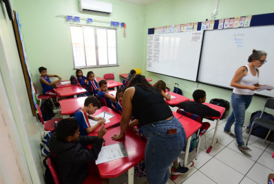 Alunos de Maricá fazem provas do Alfabetiza RJ nesta semana