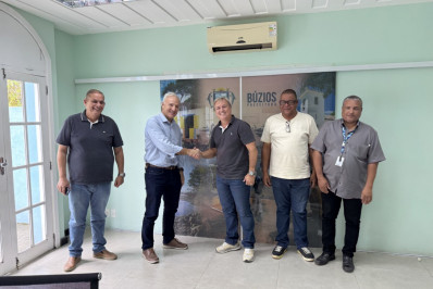 Prefeito de Búzios se reúne com presidente da Prolagos e discute saneamento e cobrança de água