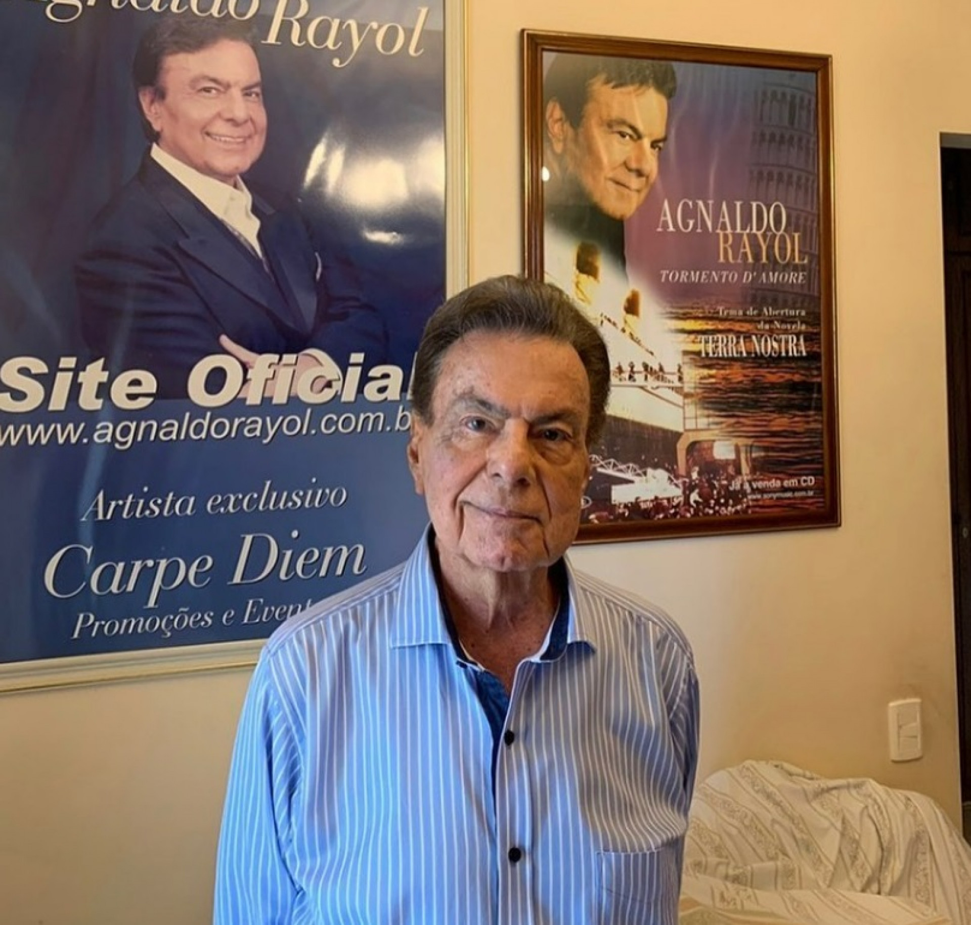 Agnaldo Rayol morre aos 86 anos - Reprodução do Instagram