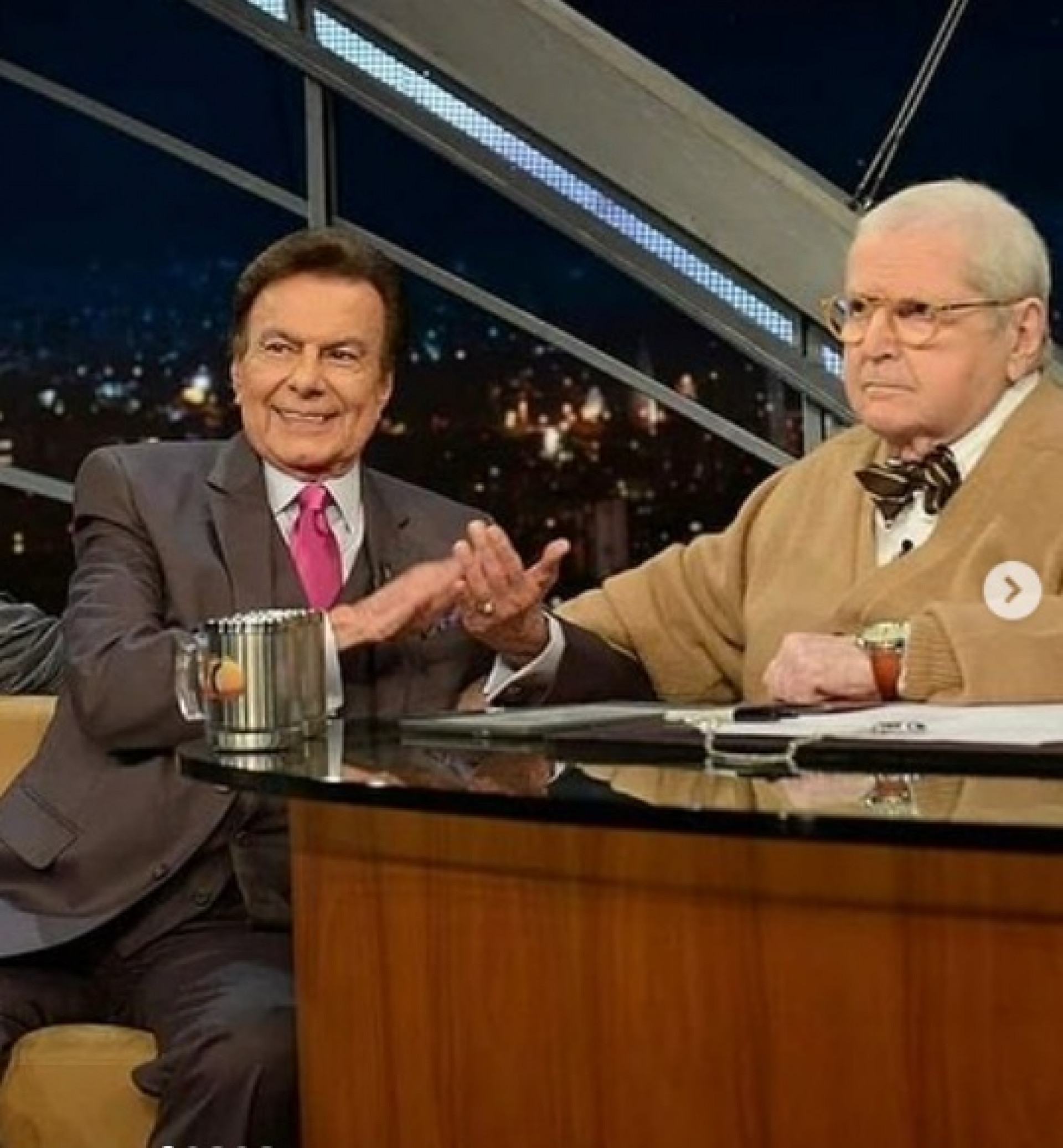 Agnaldo Rayol e Jô Soares - Reprodução do Instagram