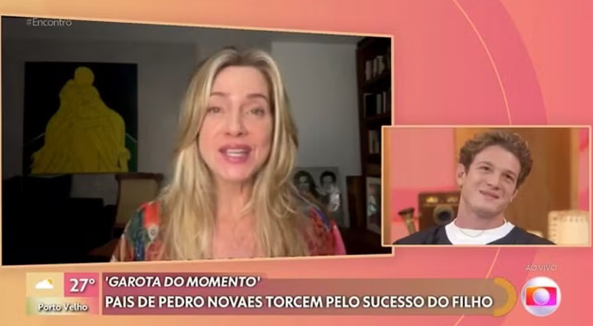 Leticia Spiller mandou recado para o filho Pedro Novaes - Reprodução/Globo