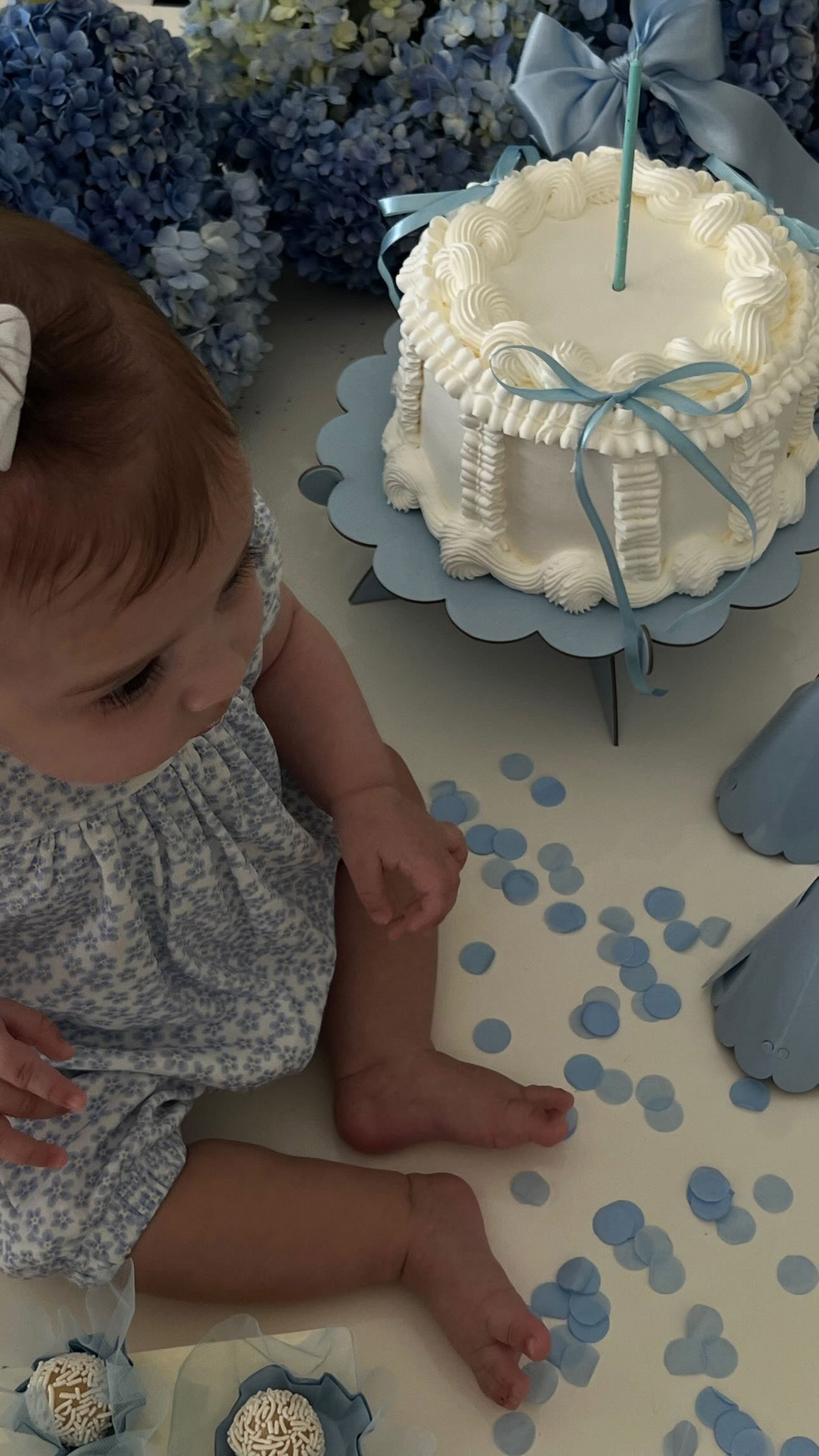 Amanda Kimberlly mostra detalhes da festinha de 4 meses da filha com Neymar
 - Reprodução / Instagram 