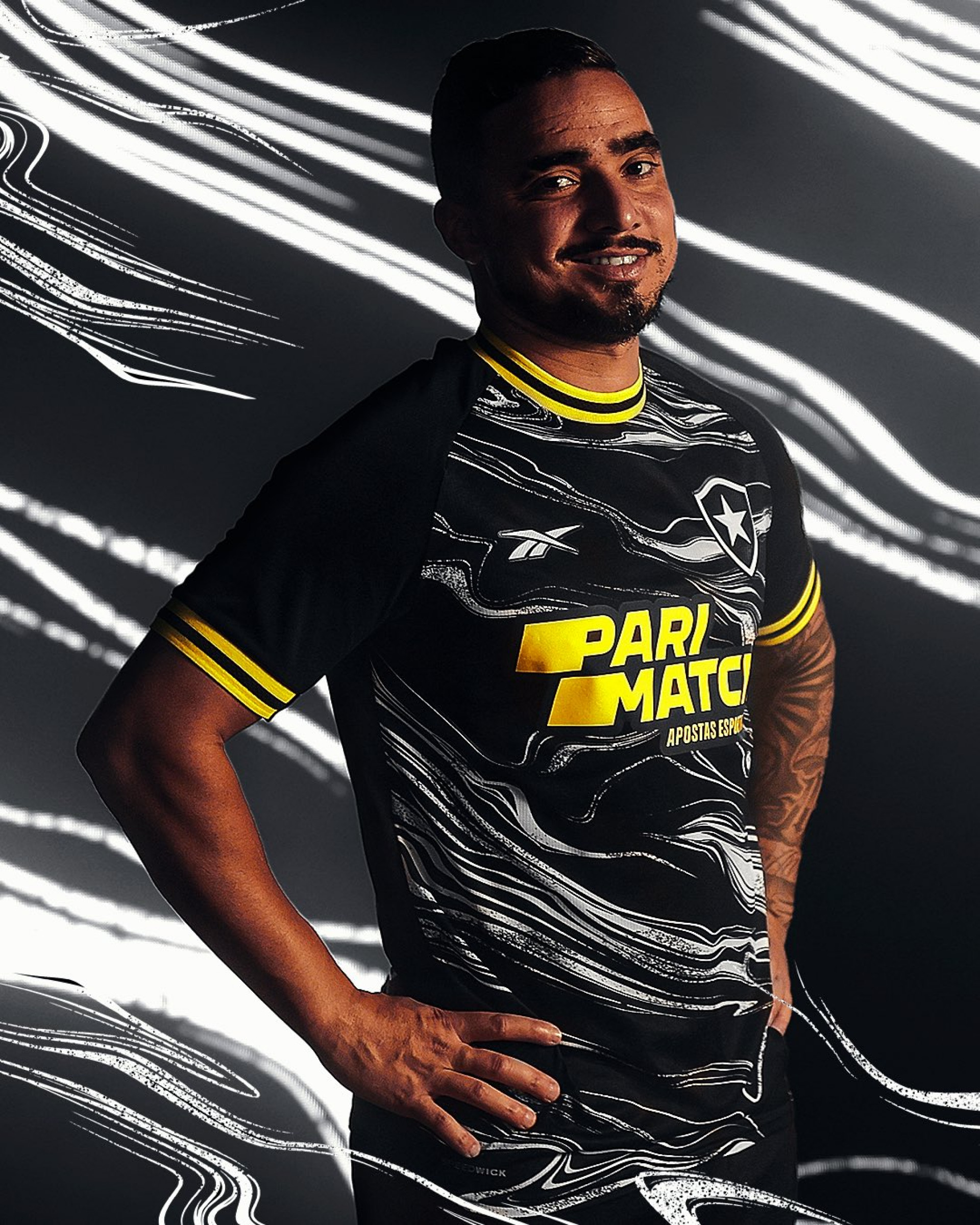 Novo uniforme IV do Botafogo - Divulgação/Botafogo