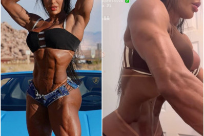 Gracyanne Barbosa impressiona com técnica de contrair músculos do abdômen