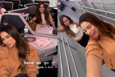 Gabi Luthai compartilha primeira viagem longe do filho ao lado de Lexa: 'Fazer o enxoval juntas'