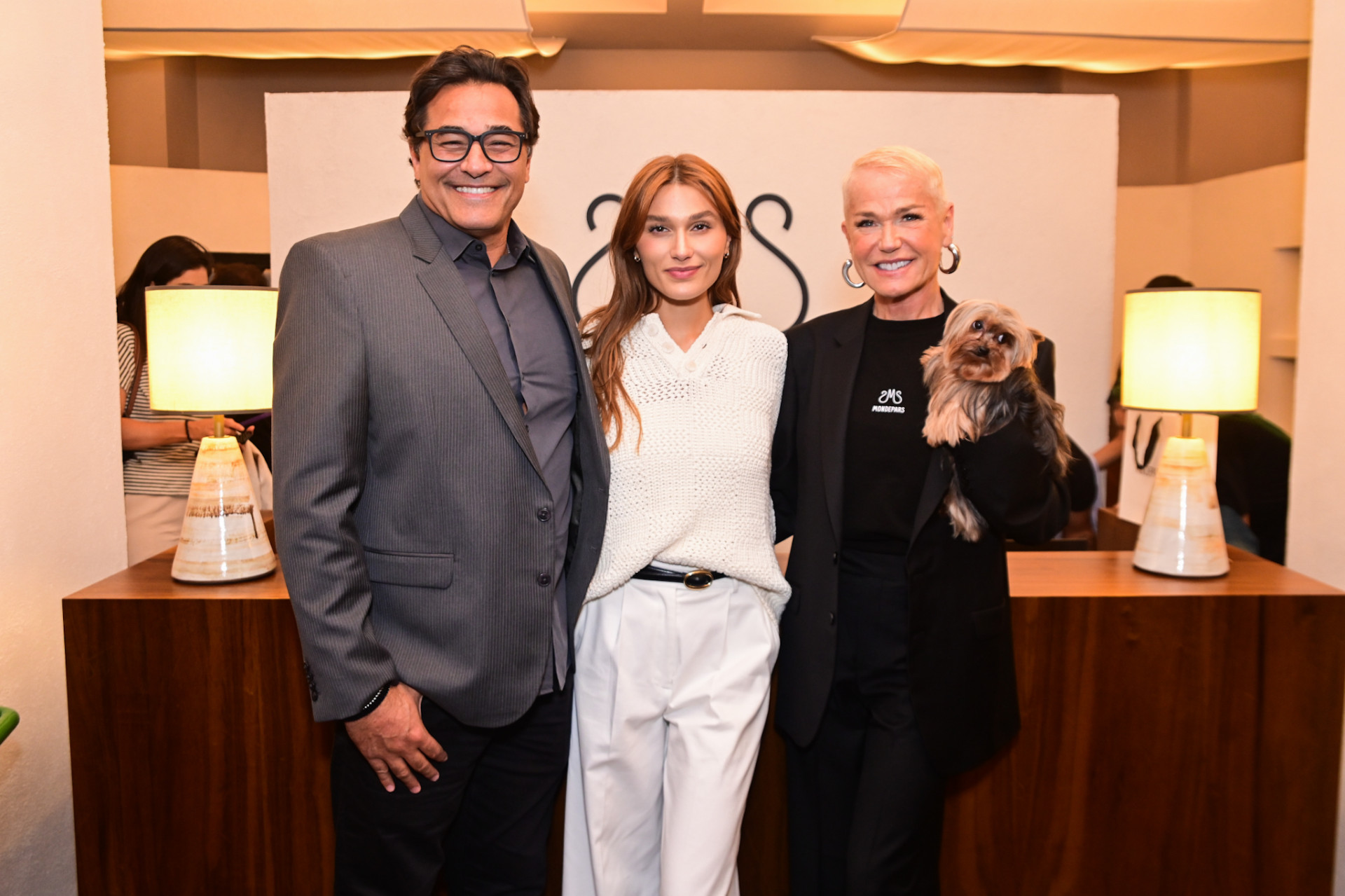 Luciano Szafir, Sasha Meneghel e Xuxa - Leo Franco/Agnews