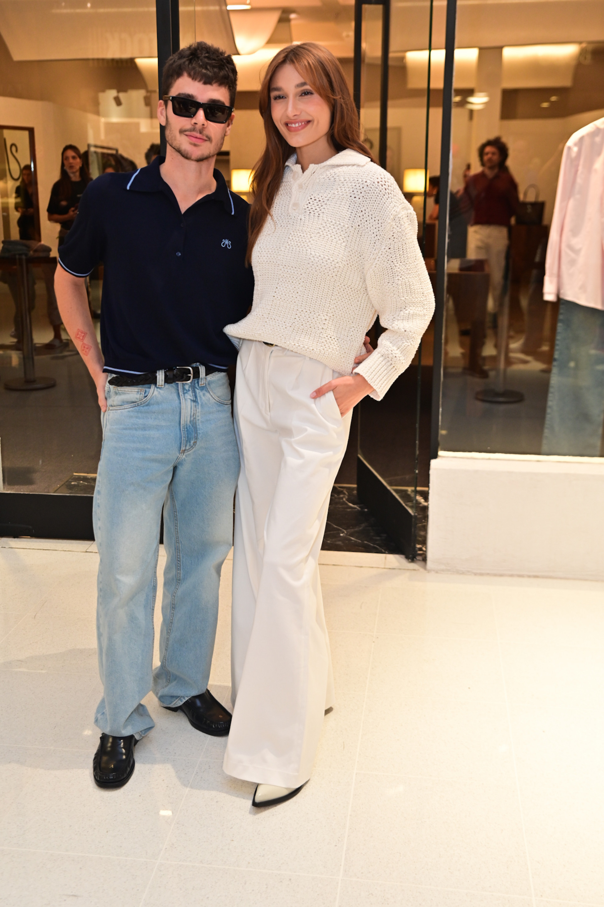 João Figueiredo e Sasha Meneghel  - Leo Franco/Agnews