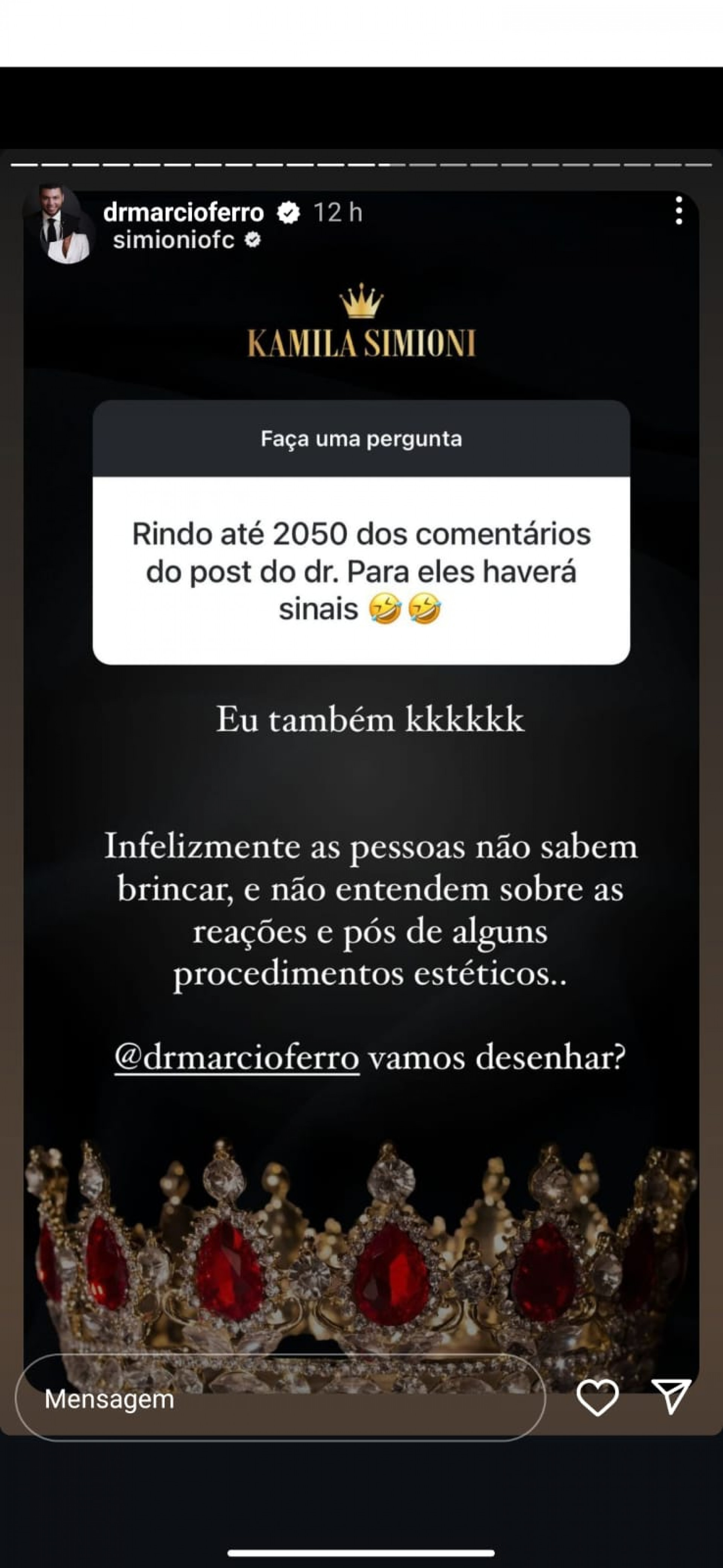 Kamila Simioni choca web ao exibir resultado de harmonização facial - Foto: Reprodução