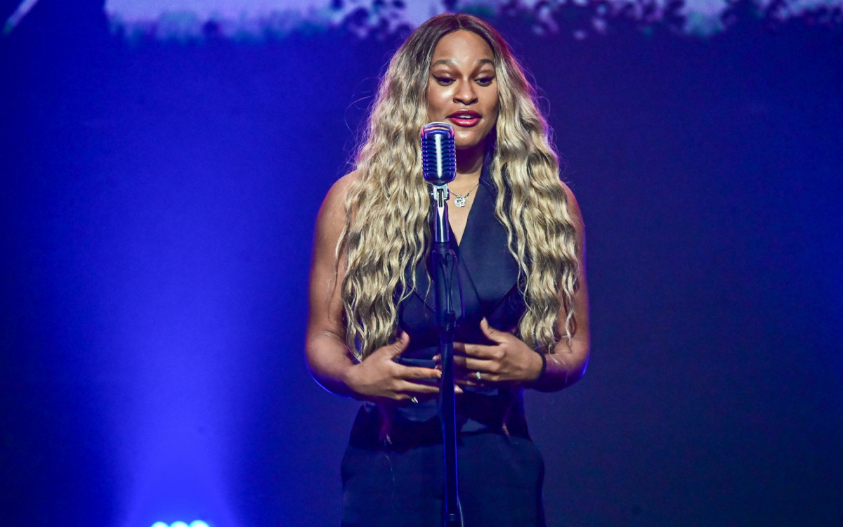 Rebeca Andrade leva o Prêmio Potência - Marcello Barreto/Ag.news