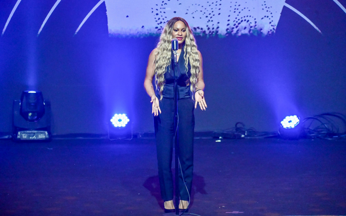 Rebeca Andrade leva o Prêmio Potência - Marcello Barreto/Ag.news