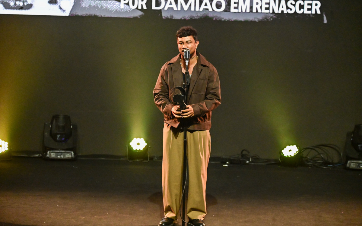 Xamã ganha como melhor ator coadjuvante por Damião, de 'Renascer' - Marcelo Barretto/Ag.News