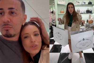 Beatriz Reis ganha bolsas de luxo de Carlinhos Maia 