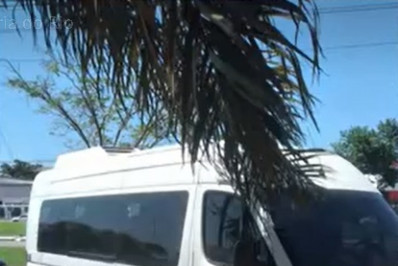 Bandidos armados roubam van do Hemorio no Viaduto do Gasômetro