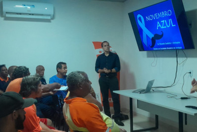 Novembro Azul: Clin promove palestra para funcionários