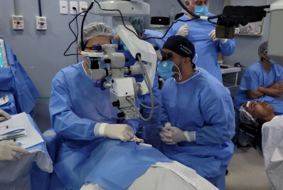 Hospital do Olho de Caxias é pioneiro em cirurgia com implante em gel para glaucoma
