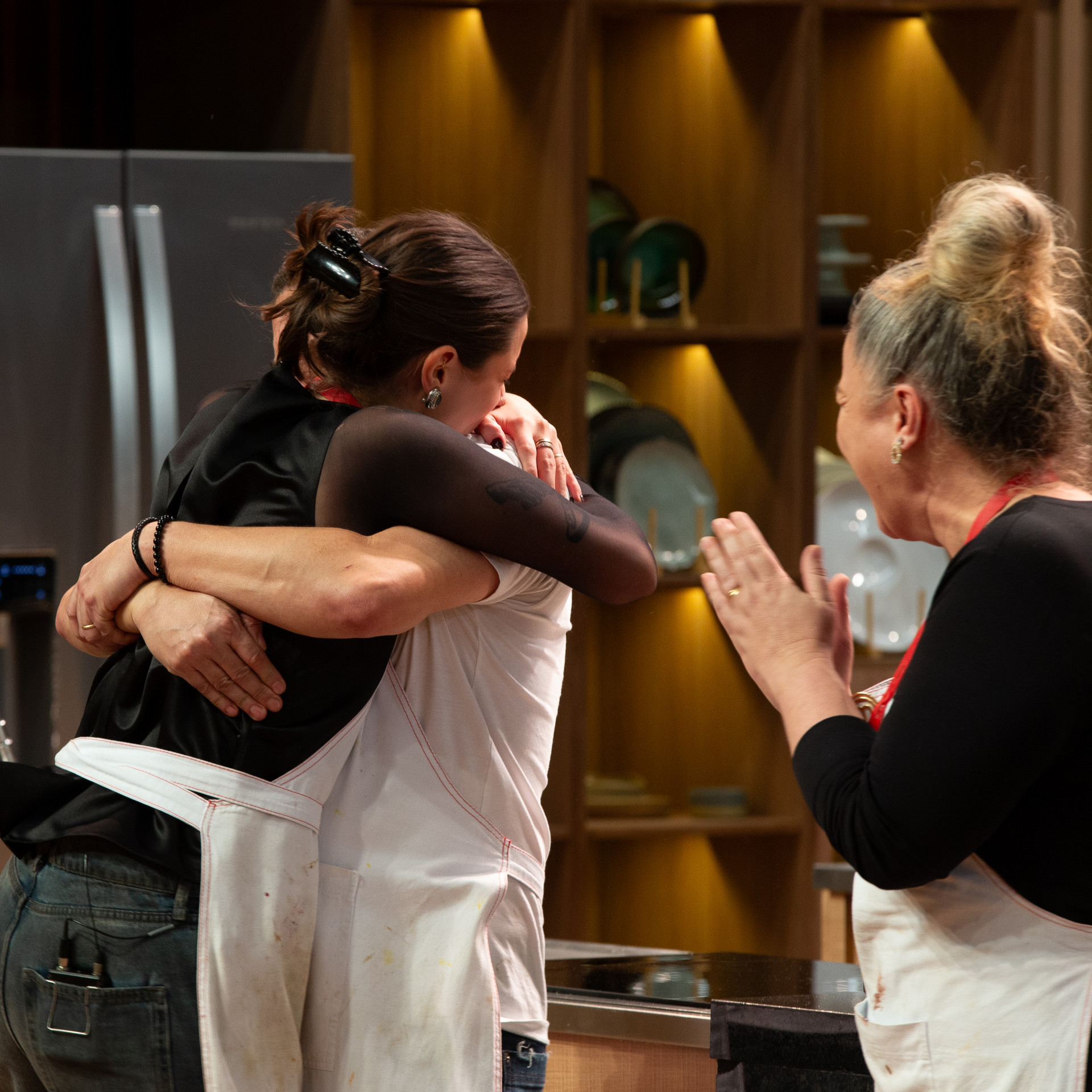 José Roberto e Giorgia são os finalistas do 'Masterchef' - Marcelinho Santos/Band