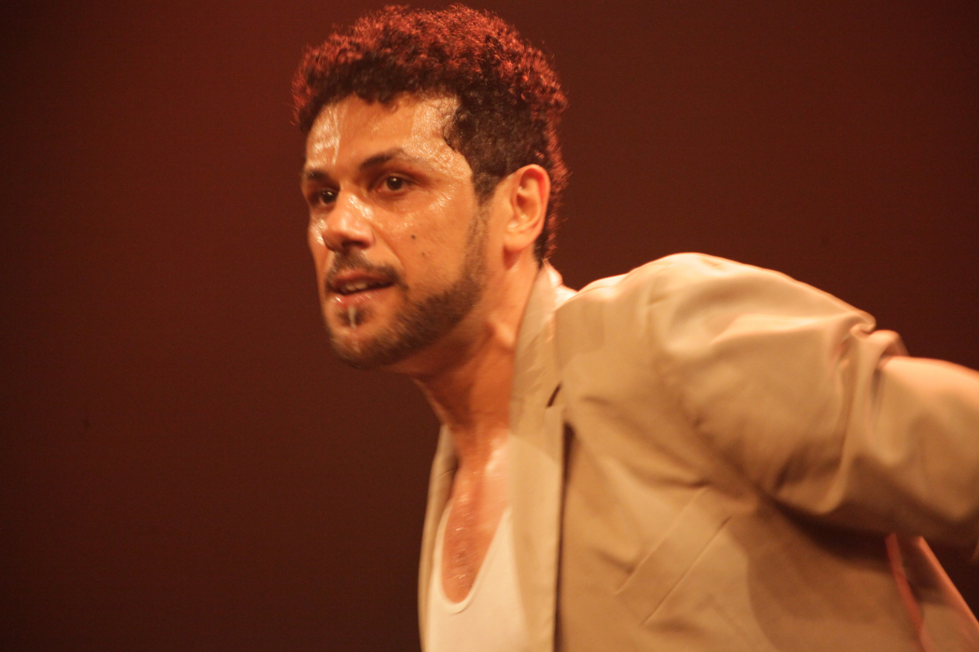 Amaury Lorenzo no mon&oacute;logo 'A Luta' - Sergio Lobato / Divulga&ccedil;&atilde;o