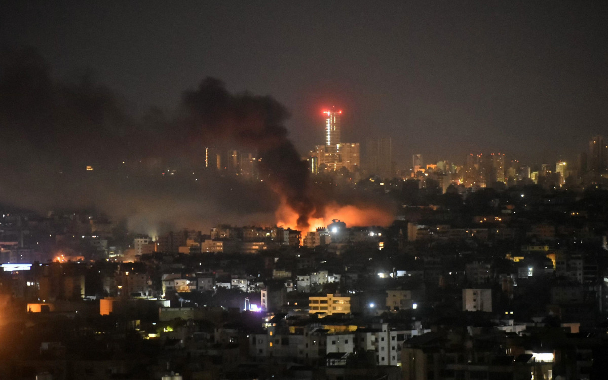 Ataque israelense atingiu a capital do Líbano