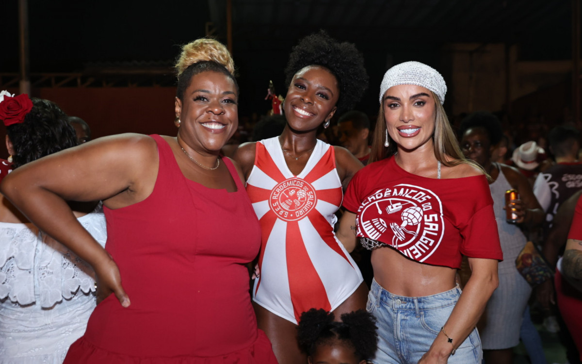 Cacau Protásio, Ana Flávia Barcelos e Tati Barbieri