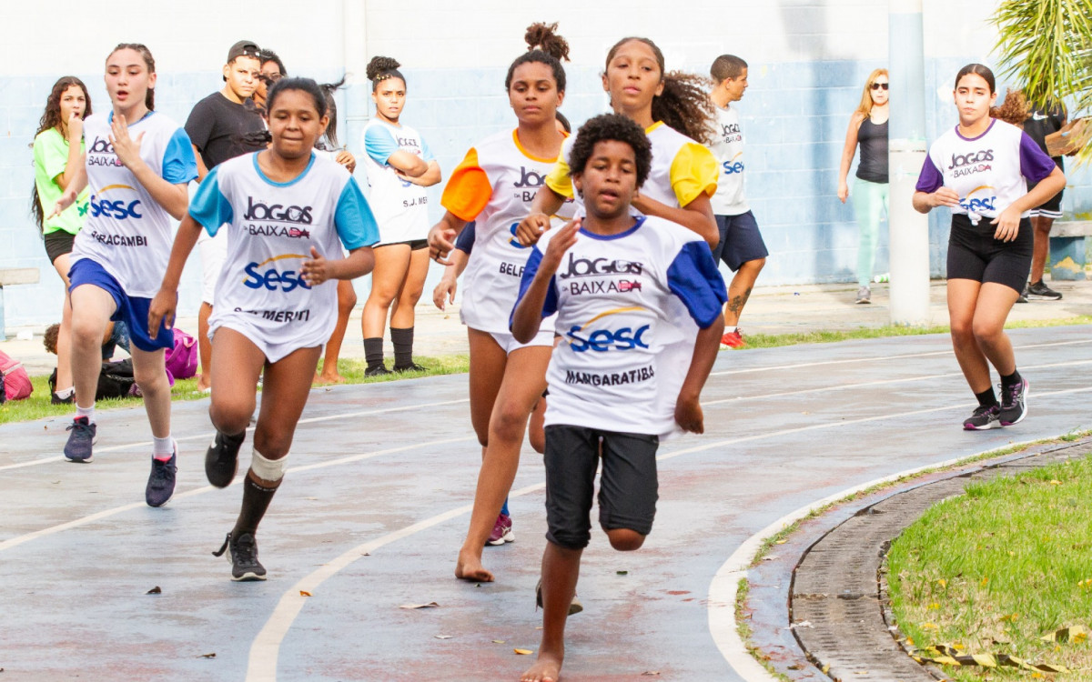 Jovens atletas vão se enfrentar no atletismo