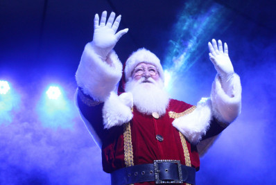 Multicenter Itaipu tem Chegada do Papai Noel