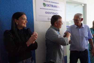 Maternidade de São Gonçalo ganha posto do Detran