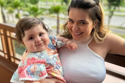 Viih Tube é surpreendida pela filha e comenta: 'Crescendo muito rápido'