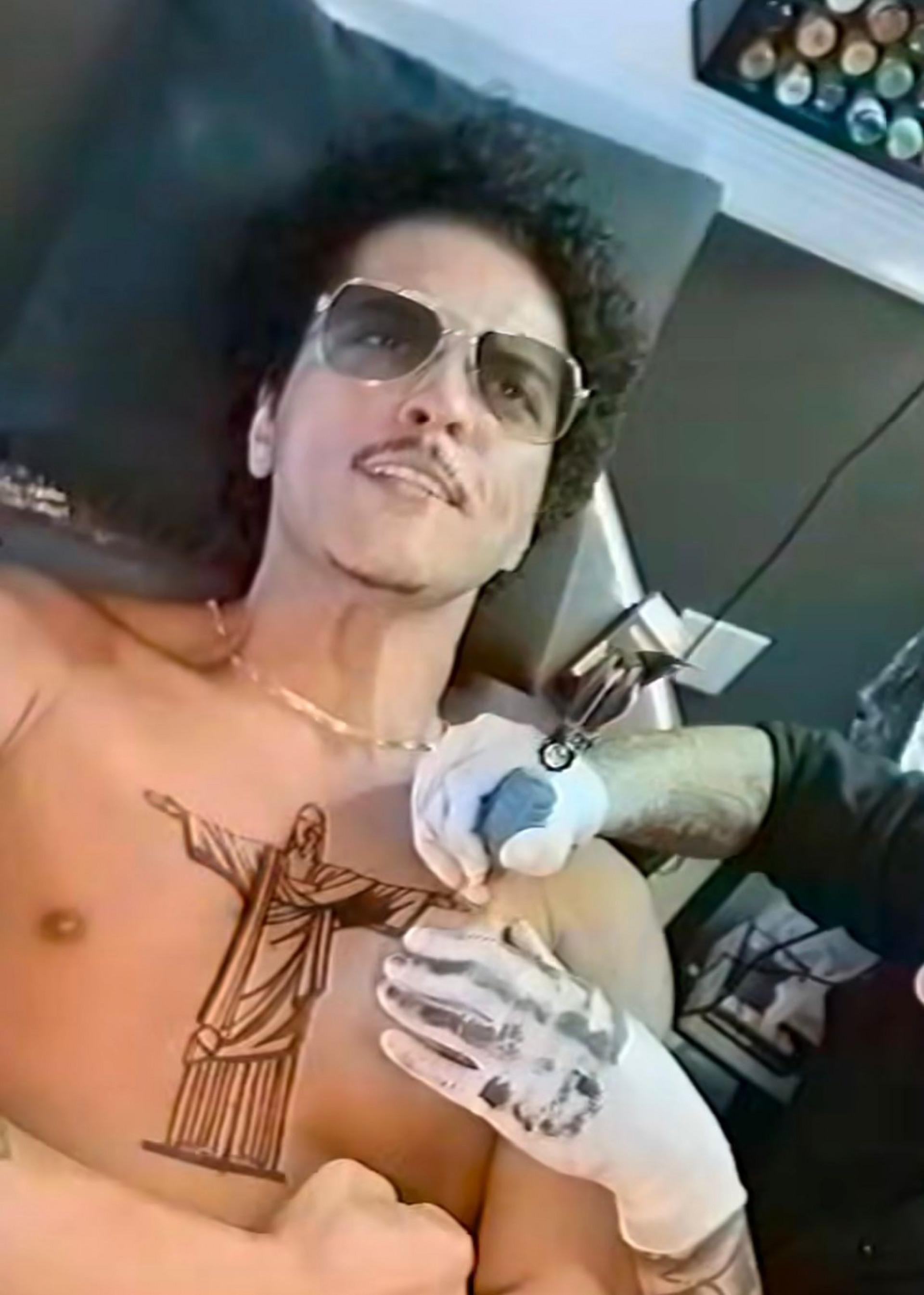 Bruno Mars homenageou o Brasil - Reprodução/Instagram