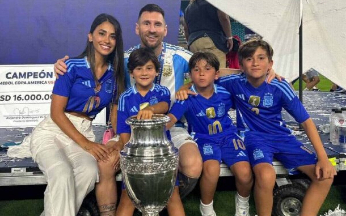 Filho de Messi vai disputar torneio na cidade natal do pai